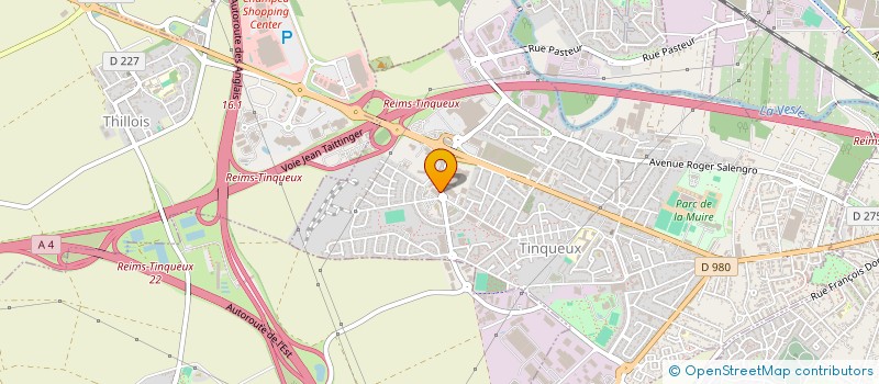 localisation de l'entreprise LM INVEST  TINQUEUX