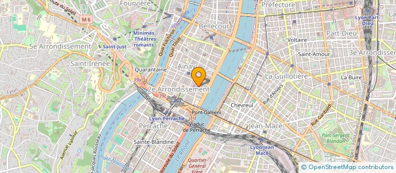 localisation de l'entreprise LM INVEST à LYON