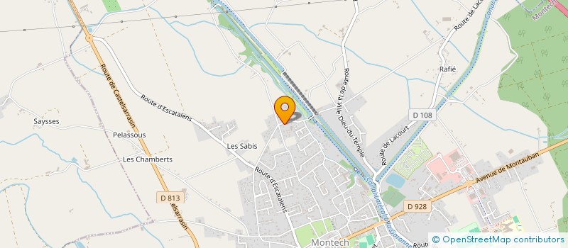 localisation de l'entreprise LM INVEST  MONTAUBAN