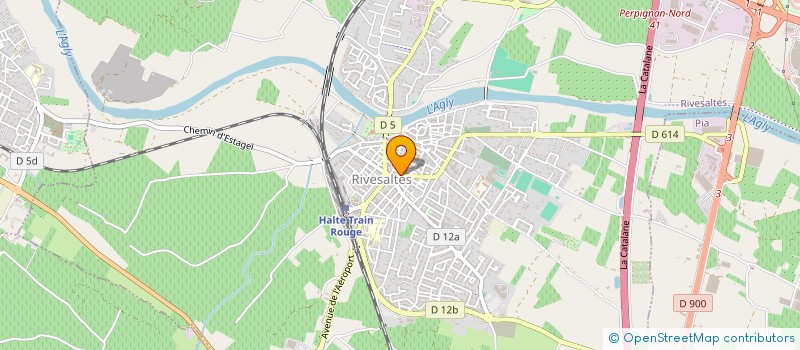 localisation de l'entreprise LM INVEST  RIVESALTES
