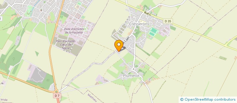 localisation de l'entreprise LM INVEST  PLUMETOT