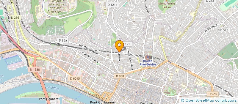 localisation de l'entreprise LM INVEST  ROUEN