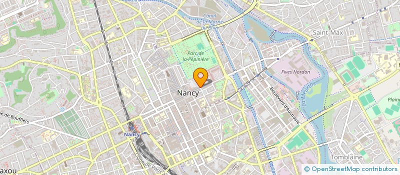 localisation de l'entreprise LM INVESTISSEMENT  NANCY