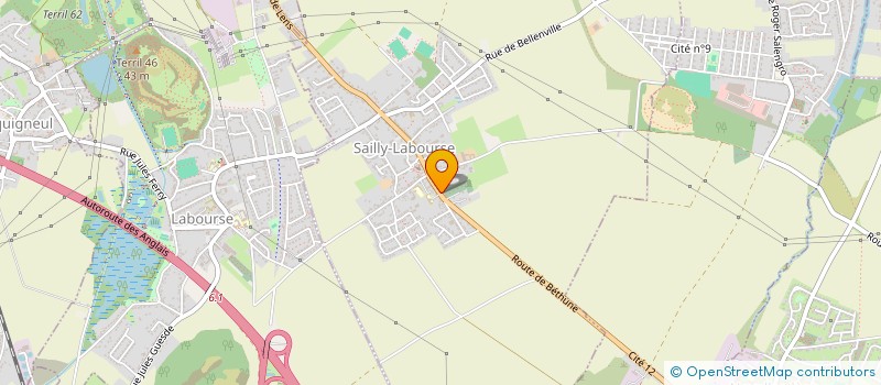 localisation de l'entreprise LM INVESTISSEMENT  SAILLY-LABOURSE