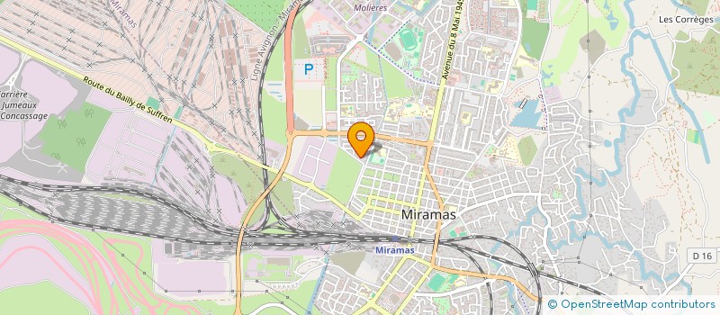 localisation de l'entreprise LM INVESTS à MIRAMAS