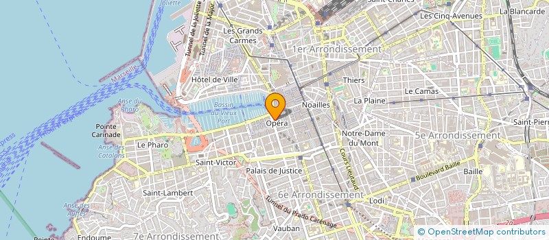 localisation de l'entreprise LM JCL à MARSEILLE