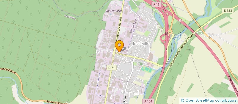 localisation de l'entreprise LM L'EAU  VAL-DE-REUIL