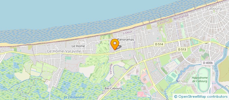 localisation de l'entreprise LM LA CLOSERIE à VARAVILLE
