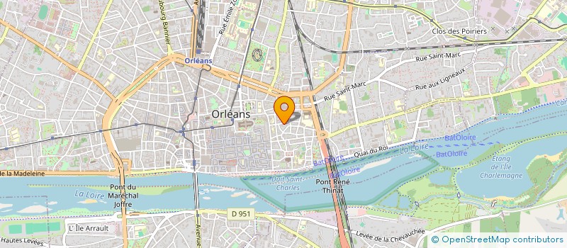 localisation de l'entreprise LM LE PAV  ORLEANS