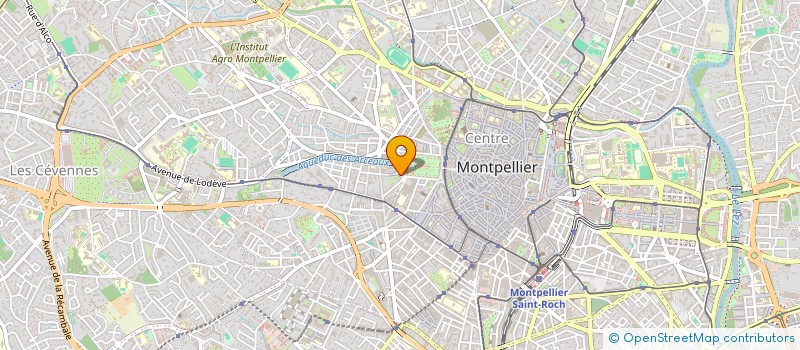 localisation de l'entreprise LM LE VIN à MONTPELLIER