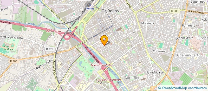 localisation de l'entreprise LM LMNP à REIMS