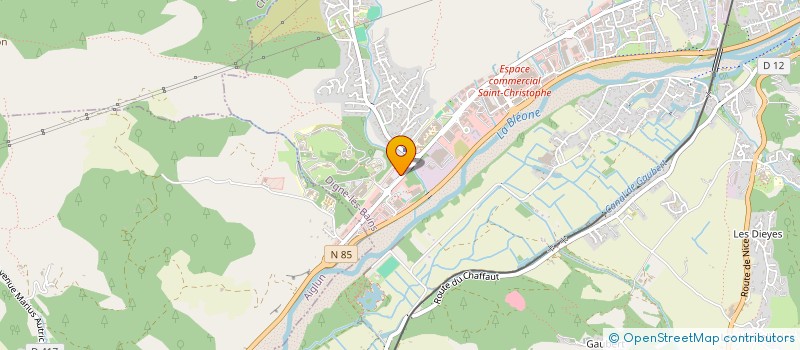localisation de l'entreprise LM LOCATION à DIGNE-LES-BAINS