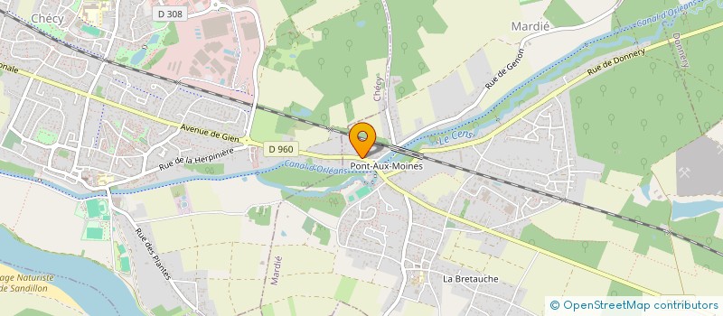 localisation de l'entreprise LM LOCATIONS à MARDIE