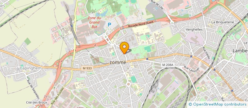 localisation de l'entreprise LM MA CHAPELLE à LILLE
