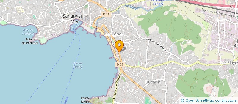localisation de l'entreprise LM MEDIACOM à SIX-FOURS-LES-PLAGES