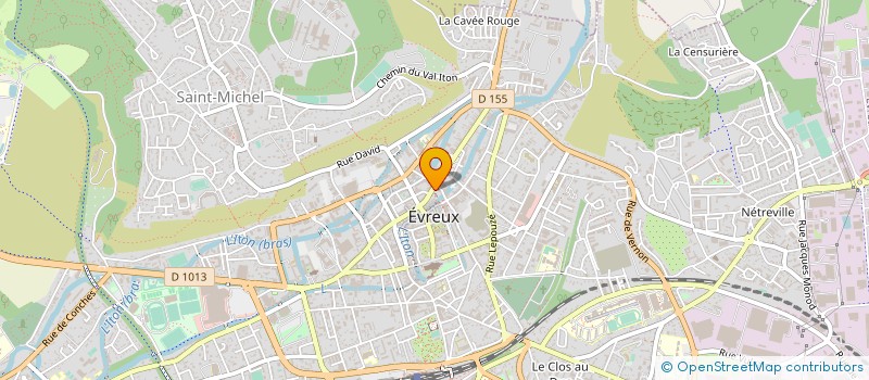 localisation de l'entreprise LM-MEI à EVREUX