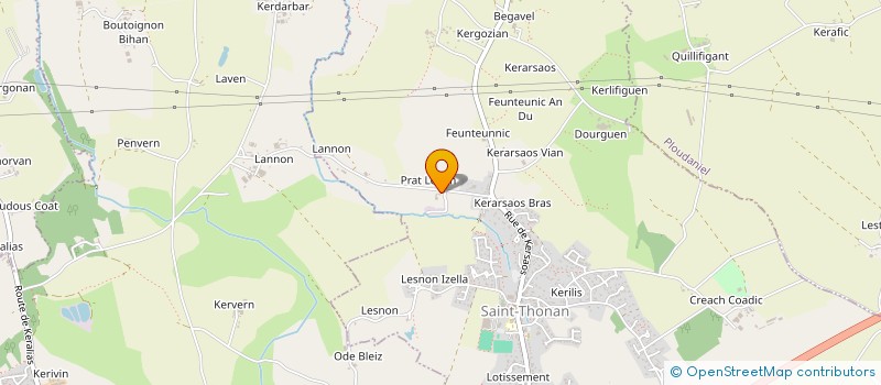 localisation de l'entreprise LM METAL SERVICES  SAINT-THONAN