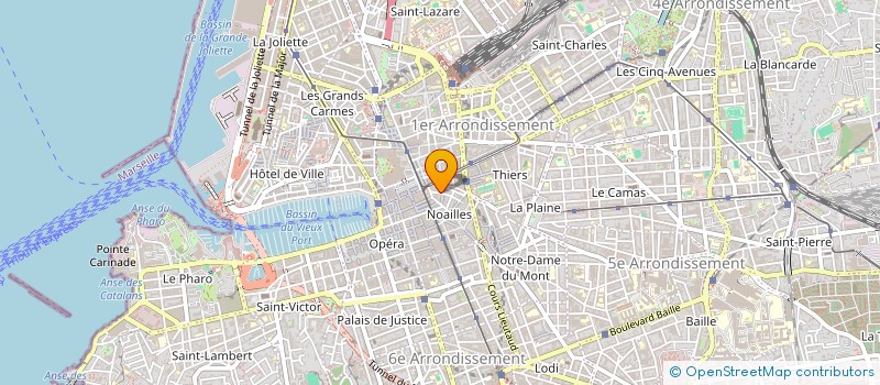 localisation de l'entreprise LM MOTORS  MARSEILLE