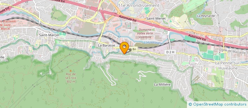 localisation de l'entreprise LM NETTOYAGE SERVICES à MARSEILLE