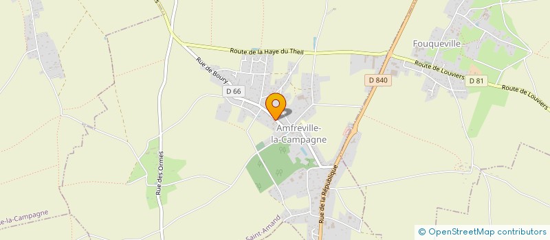 localisation de l'entreprise LM NUANCE  AMFREVILLE-SAINT-AMAND