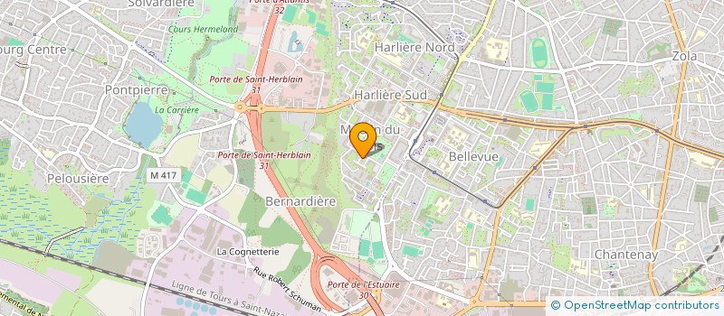 localisation de l'entreprise LM NUMERIC  SAINT-HERBLAIN