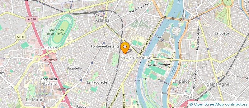 localisation de l'entreprise LM ORIGIN  TOULOUSE