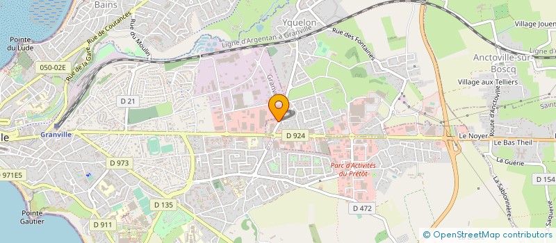 localisation de l'entreprise LM PARADIS  YQUELON