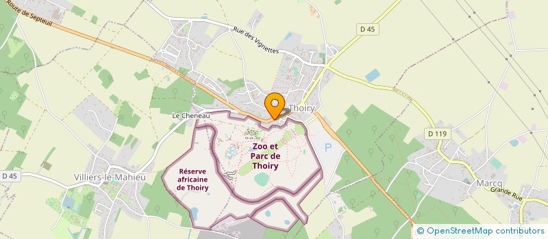 localisation de l'entreprise LM PARTICIPATIONS  THOIRY