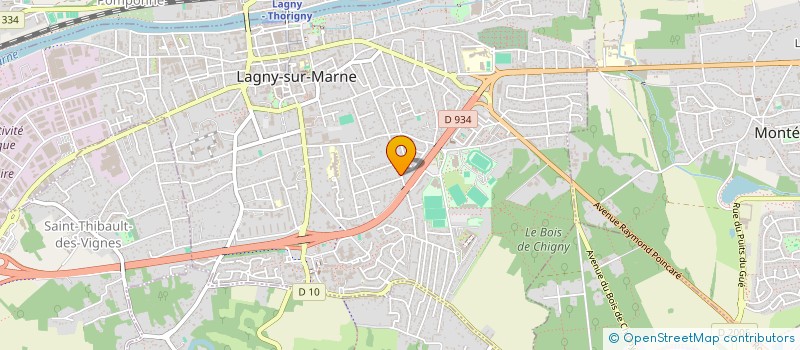 localisation de l'entreprise LM PARTNERS à LAGNY-SUR-MARNE