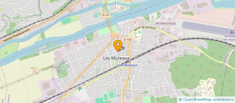 localisation de l'entreprise LM PIECES AUTO à LES MUREAUX