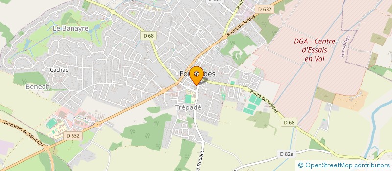 localisation de l'entreprise LM PLACO à FONSORBES