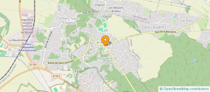 localisation de l'entreprise LM PROMOTION à NEAUPHLE-LE-CHATEAU