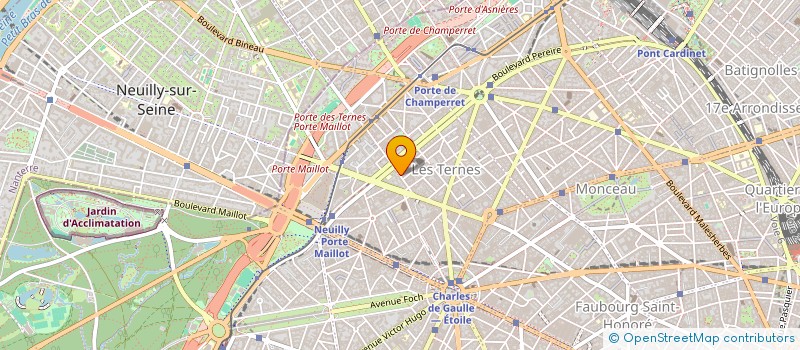 localisation de l'entreprise LM PROMOTION PUBLICITE à PARIS