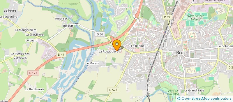 localisation de l'entreprise LM PROPRETE à BRUZ