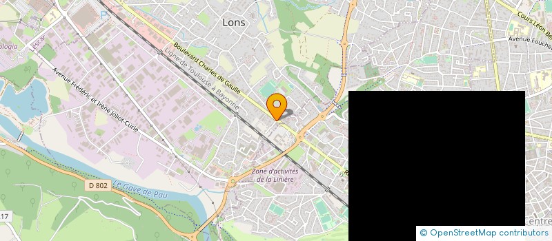 localisation de l'entreprise LM RENOV à LONS