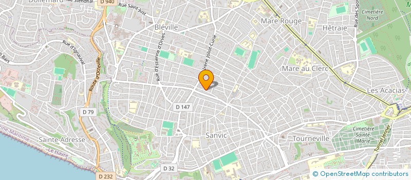 localisation de l'entreprise LM RENOVATION à LE HAVRE