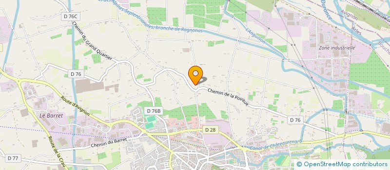 localisation de l'entreprise LM RENOVATION  CHATEAURENARD