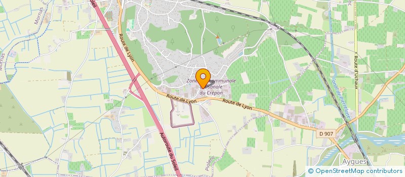 localisation de l'entreprise LM RENOVATIONS 84 à PIOLENC