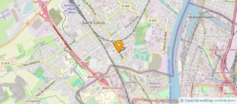 localisation de l'entreprise LM RESIDENCES  SAINT-LOUIS