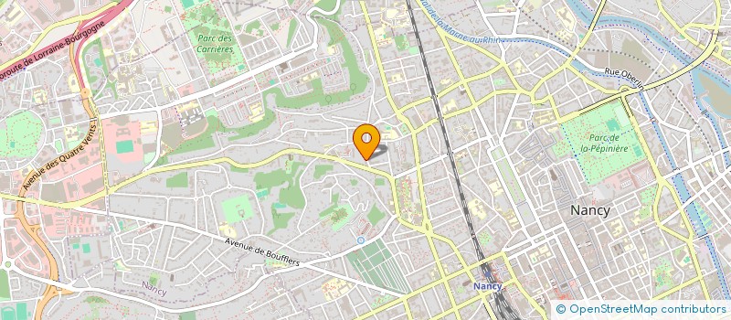 localisation de l'entreprise LM SAINT-MICHEL  NANCY