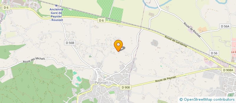 localisation de l'entreprise LM SANSAC  PEYNIER