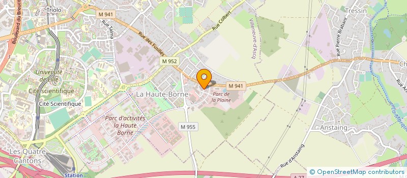 localisation de l'entreprise LM SECURITE à VILLENEUVE D ASCQ