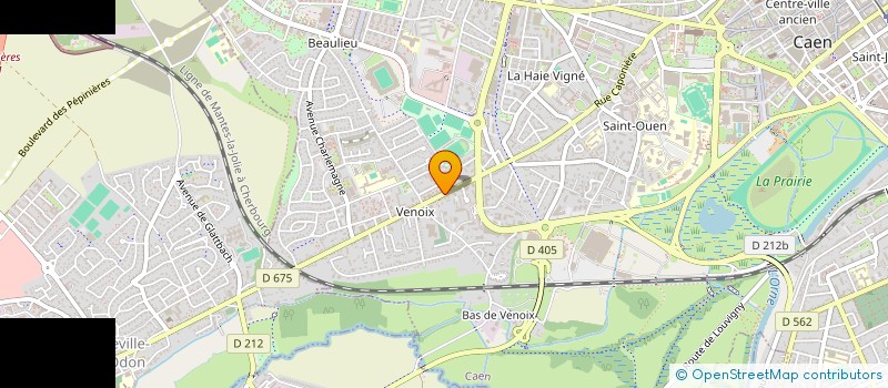 localisation de l'entreprise LM&SENIORS à CAEN