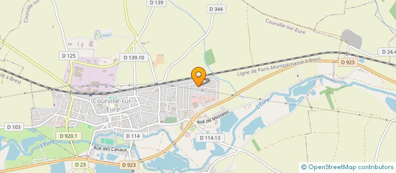 localisation de l'entreprise LM SERVICE à SAINT-LUPERCE