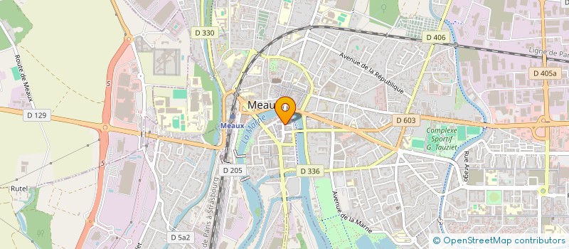 localisation de l'entreprise LM SERVICES à MEAUX