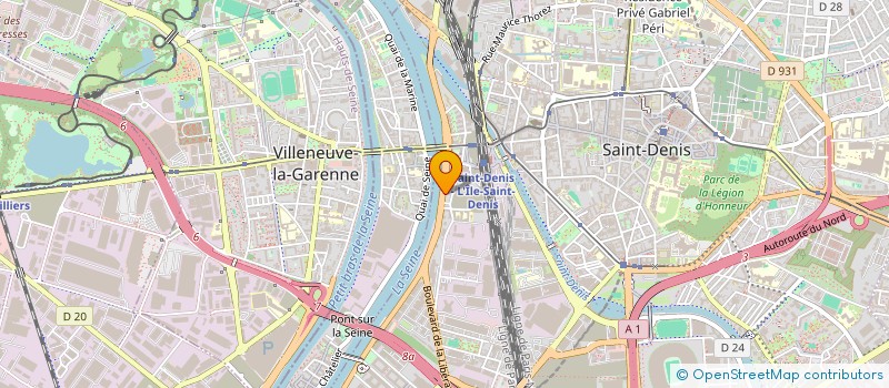 localisation de l'entreprise LM SERVICES à SAINT-DENIS