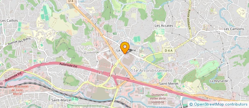 localisation de l'entreprise LM SERVICES à MARSEILLE