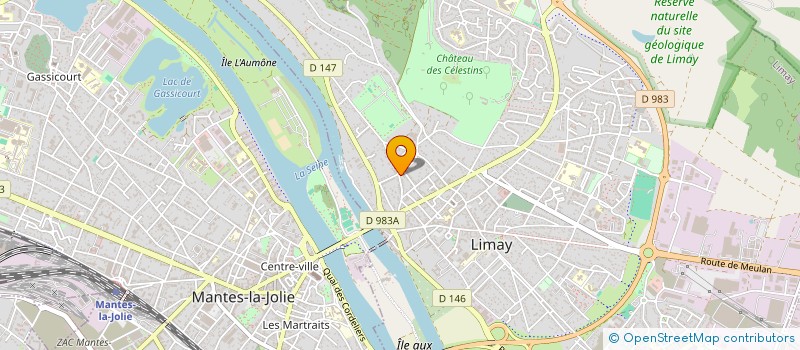 localisation de l'entreprise LM SERVICES  LIMAY