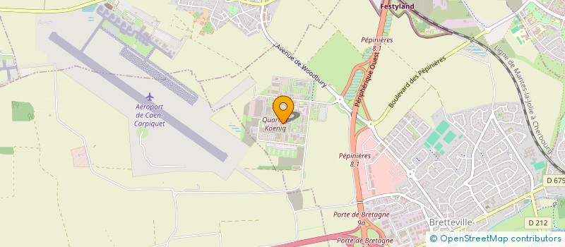 localisation de l'entreprise LM SERVICES  BRETTEVILLE-SUR-ODON