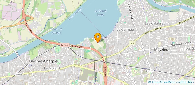 localisation de l'entreprise LM SERVICES  DECINES-CHARPIEU